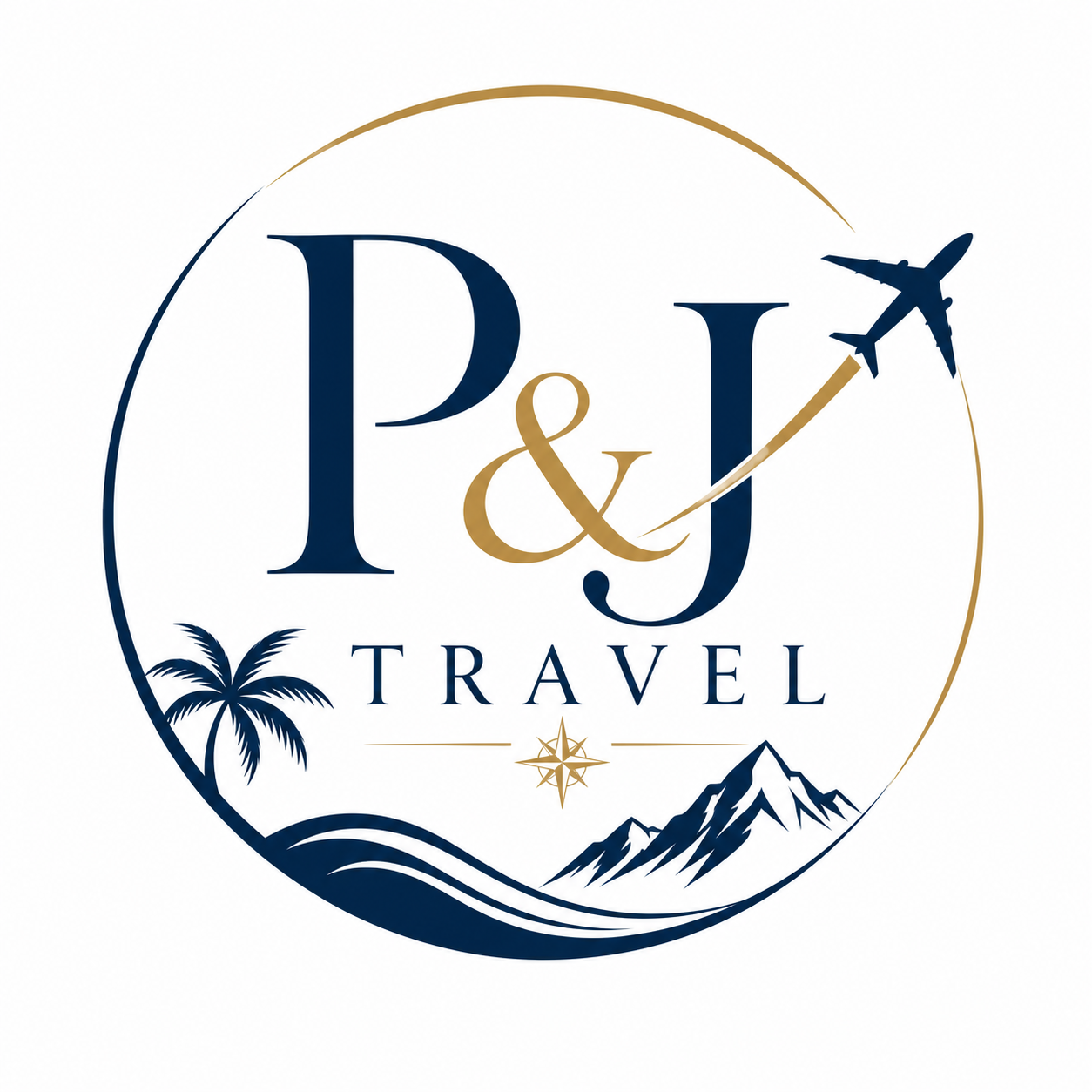 P&J Travel logo